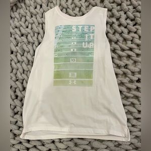 Kids Step it up under armour tank
